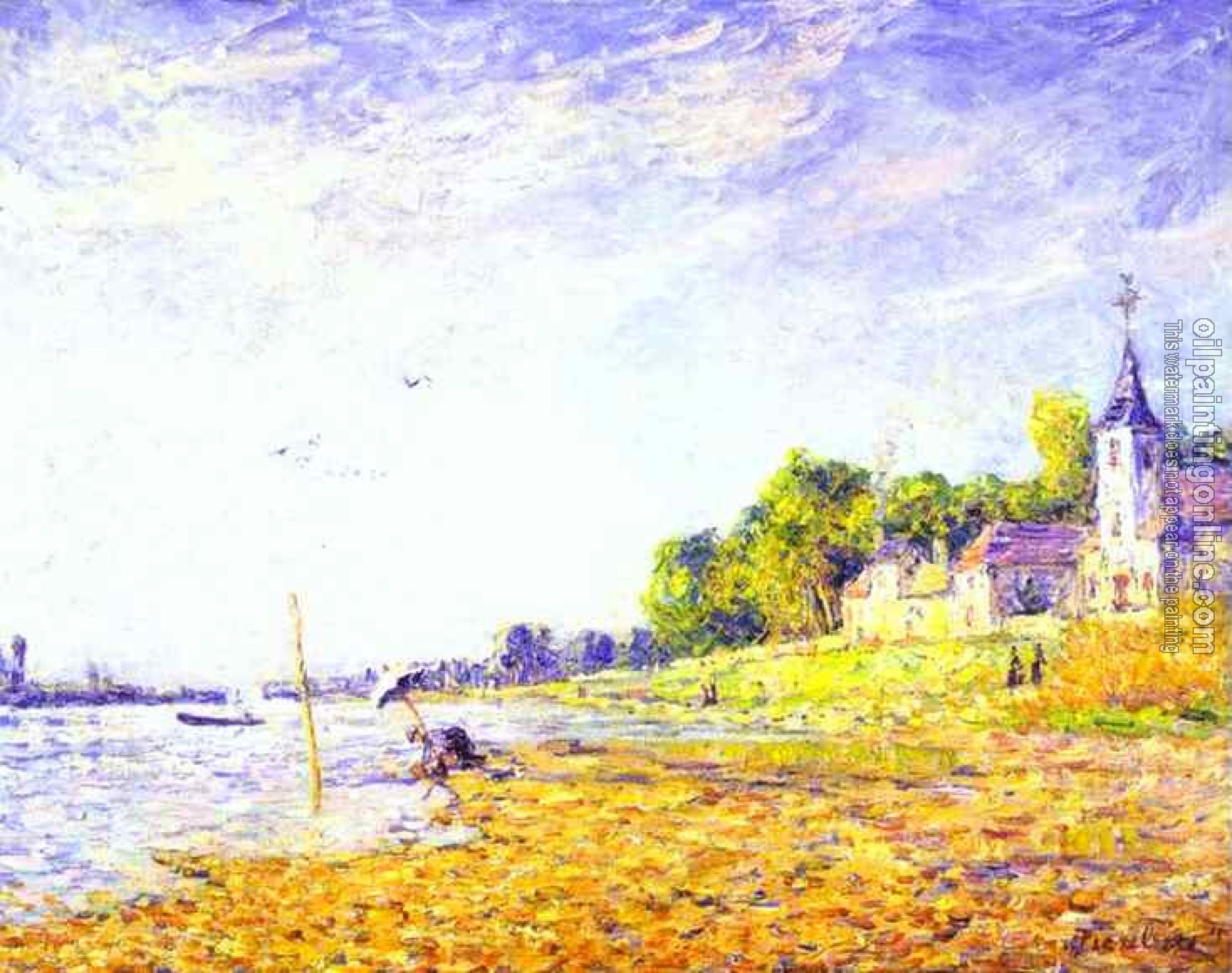 Picabia, Francis - Bank at Poissy